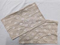 New Miulee Decorative Throw Pillow Covers with Rhombic Jacquard Pattern 2 Pack