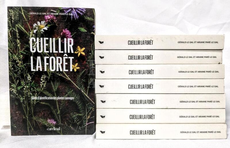 8 New CUEILLIR LA FORÊT French Language Wild Plant Identification & Cooking Guide Books (Softcover)