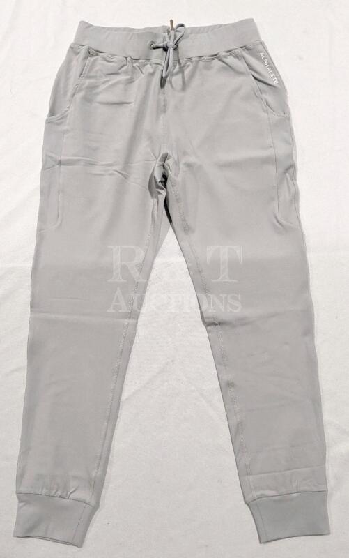 New ALPHALETE Premium Jogger Women's (?) MEDIUM (Light Grey)