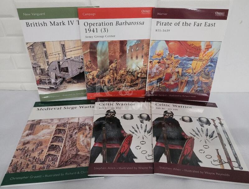 New Osprey Publishing Military & Warfare Softcover Books