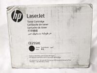 Sealed HP LaserJet Toner Cartridge CE255XC Black. B