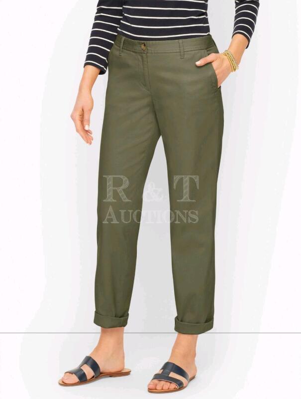 New TALBOTS Plus Relaxed Chino Pants 18W