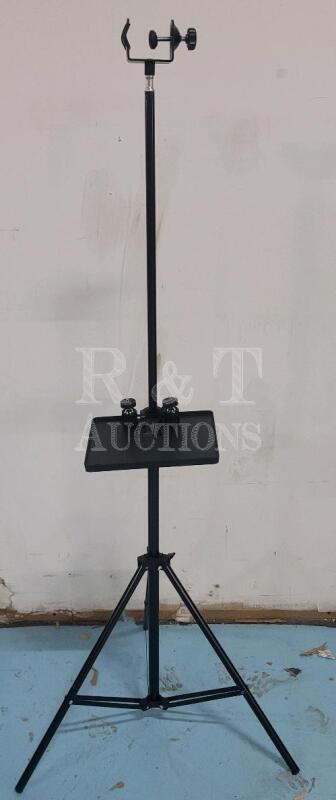 Adjustable Height Camera Stand w/Extras & Tray - New