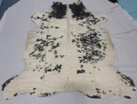 New Hudson Hides Genuine Cowhide Rug 88" x 80"