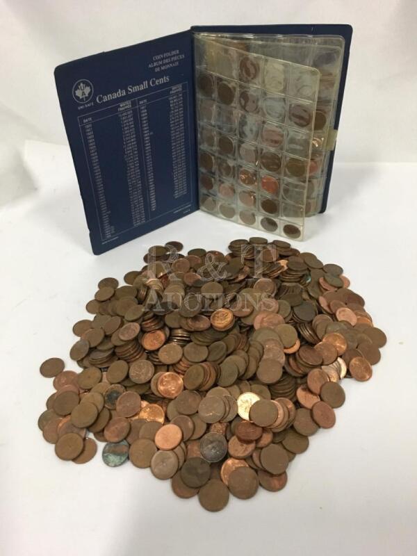 3 Kgs of Canadian Small Cents