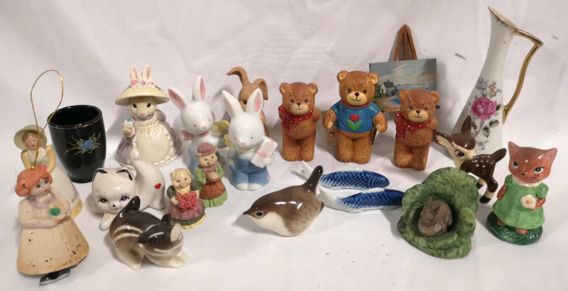 Various Collectible Animal Figures - USSR