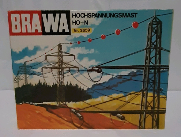 Vintage BRAWA Electric Power Towers.