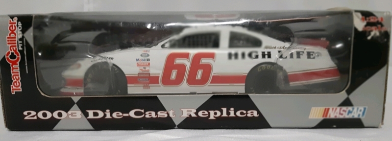 Vintage Team Calliper Diecast Nascar #66, Chad Blount's 2003 Dodge Challenger 1:24 Scale