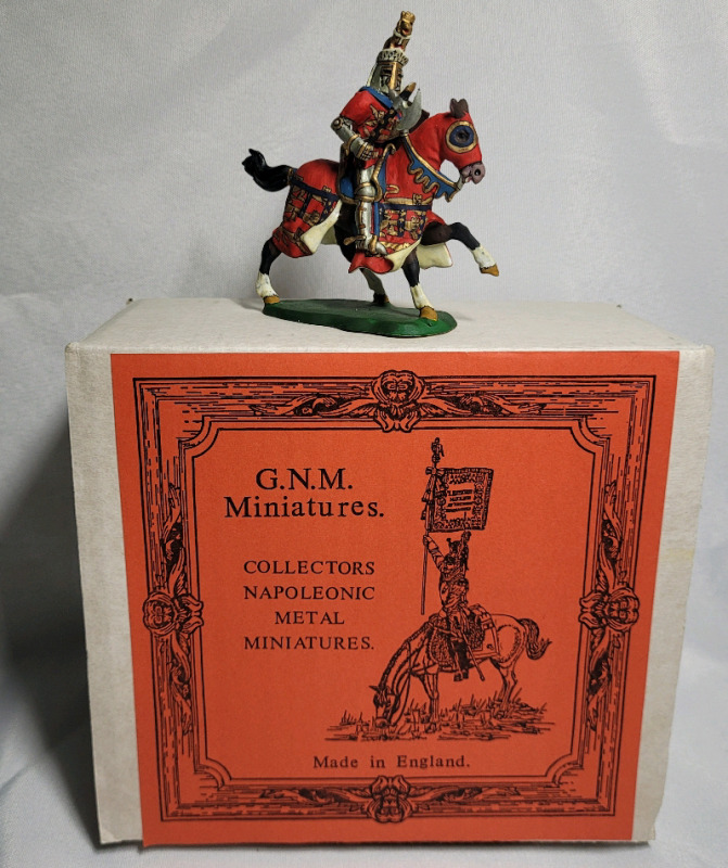 Britains G.N.M. Miniatures ' Henry , Duke of Lancaster ' Toy Soldier Lead Miniature