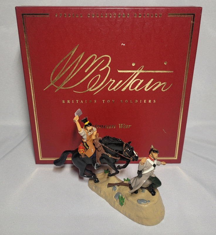Britains ' Chimean War : Butcher Jack ' Lead Miniature in Box