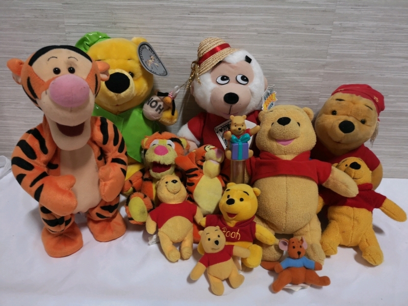 Winnie The Pooh & Tigger Plushies