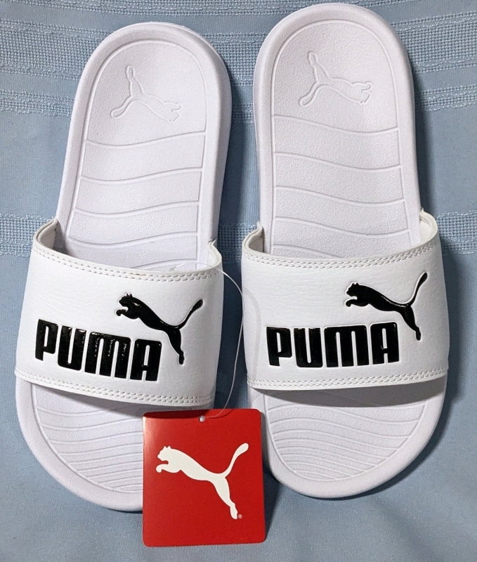 New PUMA Women's Popcat 20 Slides Slippers (Size 7)