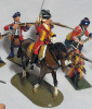 British General & Infantry Toy Soldier Lead Miniatures , - 2