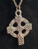Vintage 3 Celtic Crosses with Chains - 4