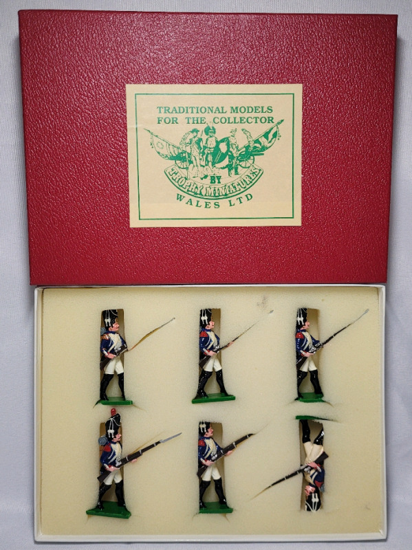 Trophy Miniatures ' Napoleonic Wars : 1st. Grenadiers ' Toy Soldier Lead Miniatures