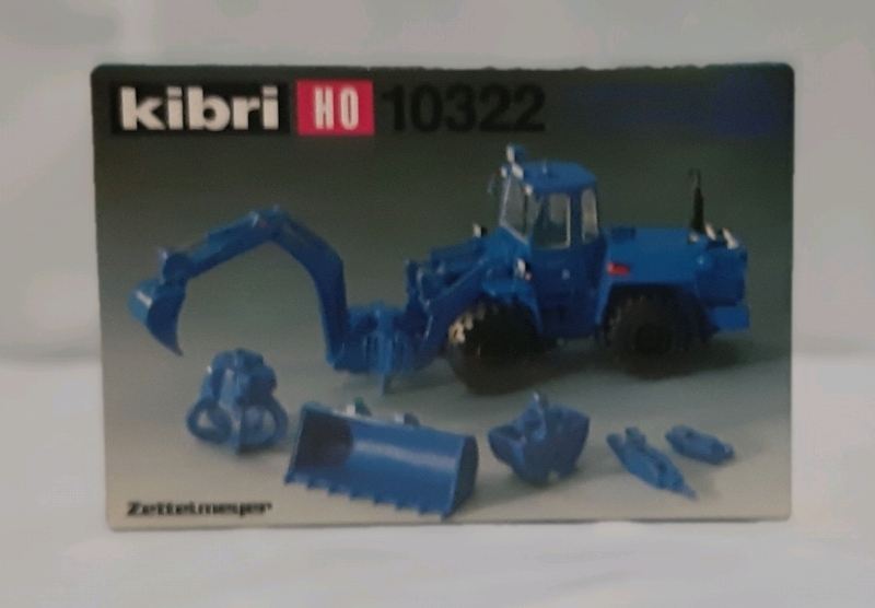 Vintage Kibri HO Scale Wheel Loader