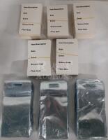 Inventory Information Cards & Plastic Card Sleeves - New