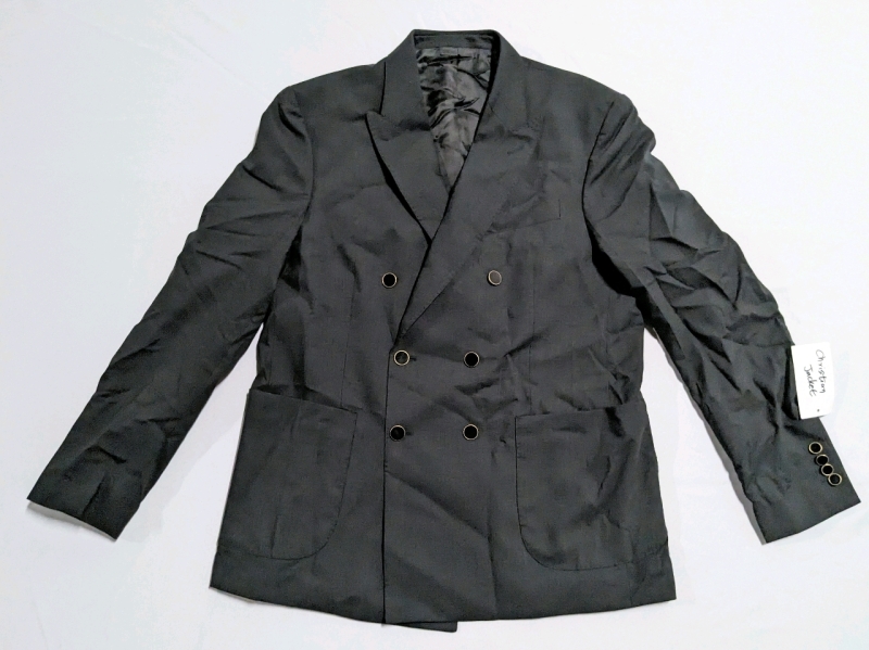 New Wool Double Breasted Jacket (Size 52)