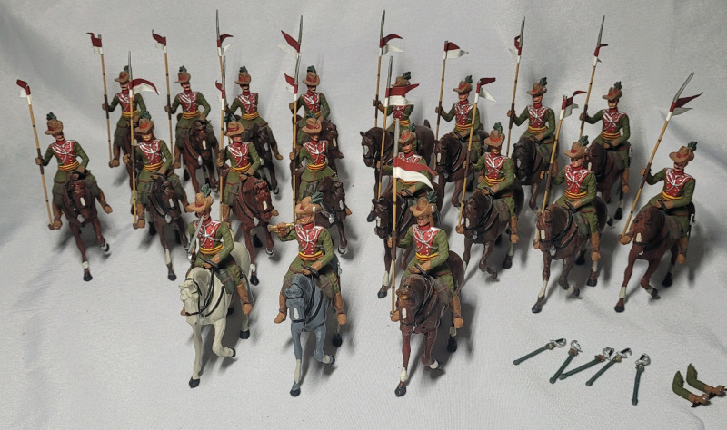 N.S.W. Lancer Australia , 1835 - Toy Soldier Lead Miniatures