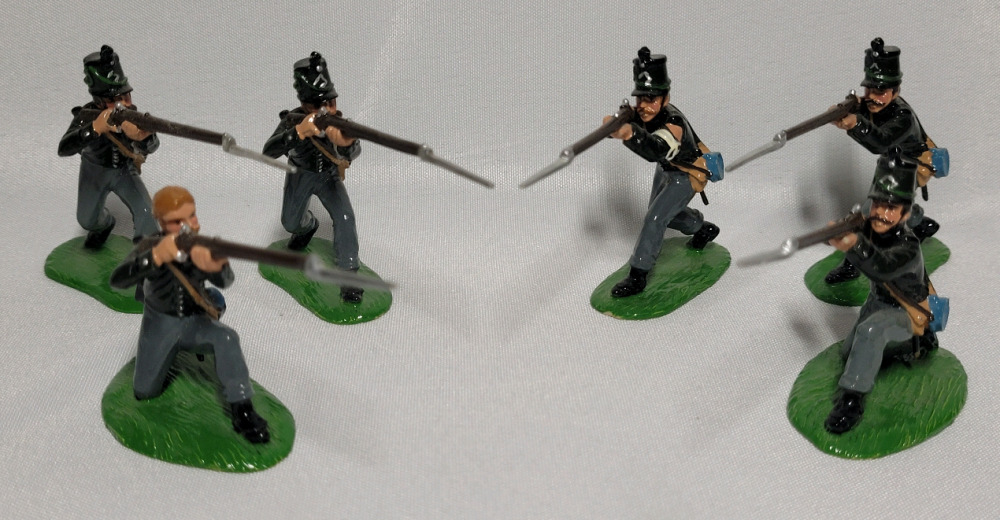 Trophy Miniatures ' Napoleonic Wars : British Rifle ' Toy Soldier Lead ...