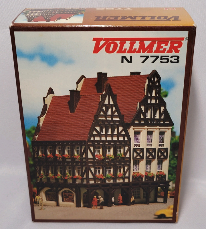 Vollmer N Gauge The Mayor's House Toy Train Model , Model # 7753 . NOS