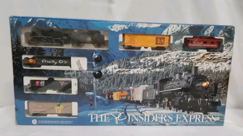 The PC Insidet's Express HO Scale Model Train Set