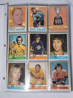 1970 - 1989 O Pee Chee NHL Hockey Trading Cards , 282 Cards