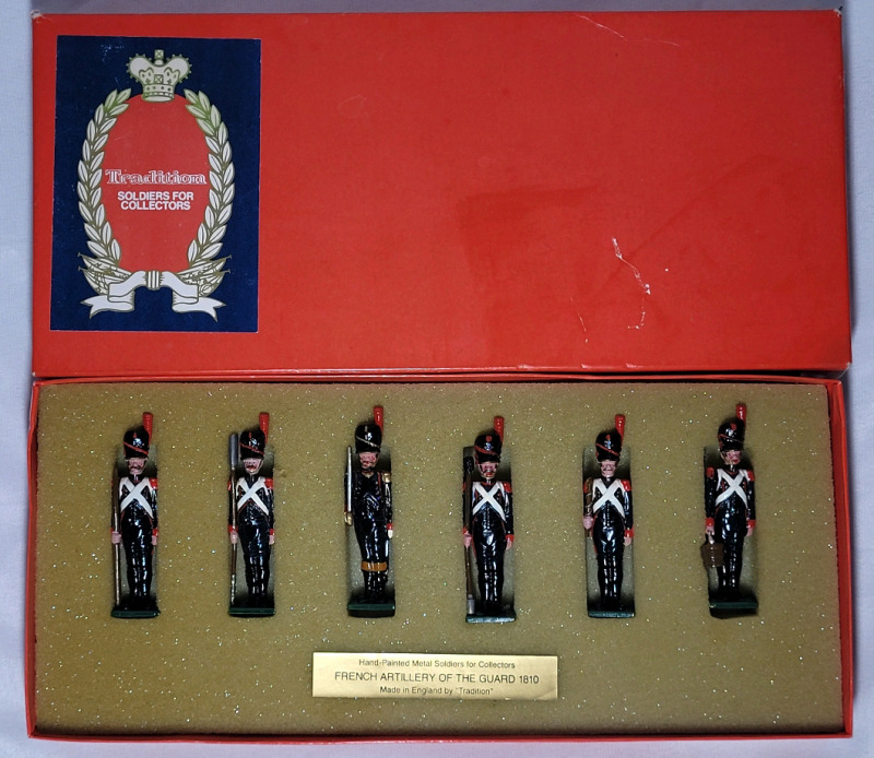 Tradition Miniatures ' French Artillery of the Guard ' Toy Soldier Lead Miniatures