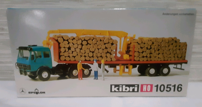 Vintage, Kibri HO Series Log Carrier. Made in Germany