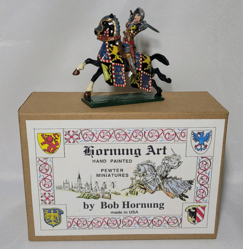 Hornung Art ' Duke of Barbant ' Toy Soldier Lead Miniature
