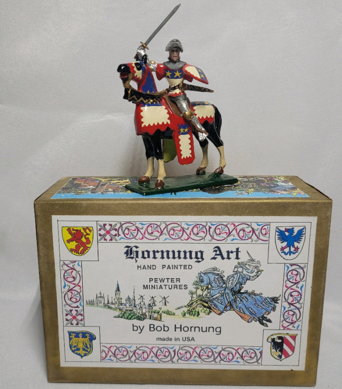 Hornung Art ' Sir Gerrard Salveyn ' Toy Soldier Lead Miniature