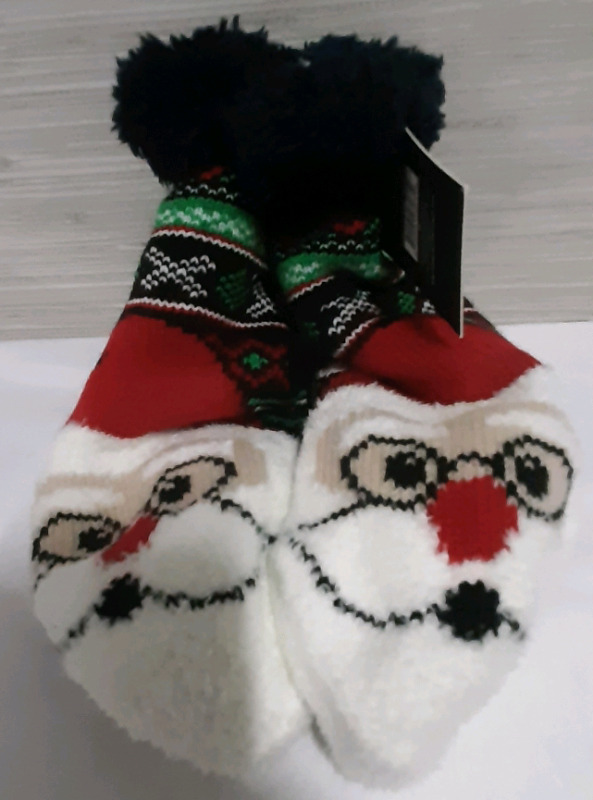 New with Tags. Holiday Slipper Socks by Hot Steps.
