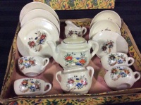 Vintage Child&rsquo;s Ceramic Tea Set In Original Box Japan