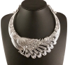 Statement Peacock Collar Necklace