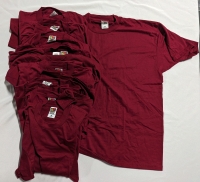 10 New Fruit of the Loom Extra Large Plain T-Shirts.