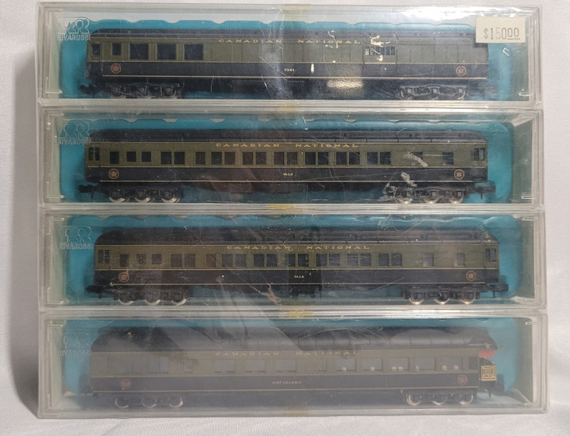 Rivarossi N Gauge CANADIAN NATIONAL Railroad Cars - NOS , Sealed
