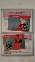 Cassie Campbell & Vicky Sunohara Autographed Cards
