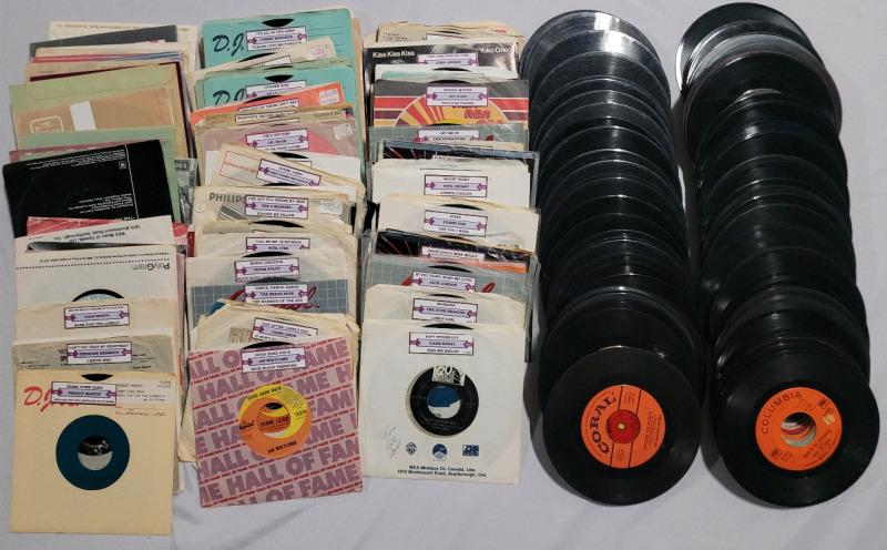 200+ 45rpm LP Records - Various Artists & Music Genres