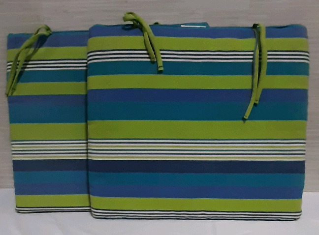 2 New Outdoor Chair Cushions / Pads.