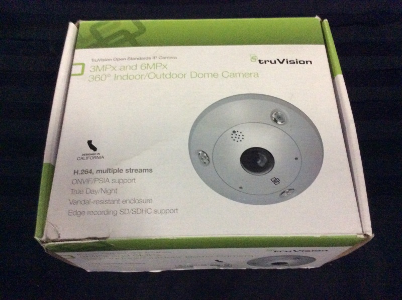 New truVision 360o Indoor Outdoor Dome Camera Day/Night