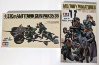 2 TAMIYA 1:35 Military Miniatures Series Model Hours MM135 &:MM173