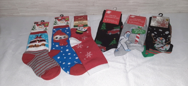 Christmaa Socks x 6