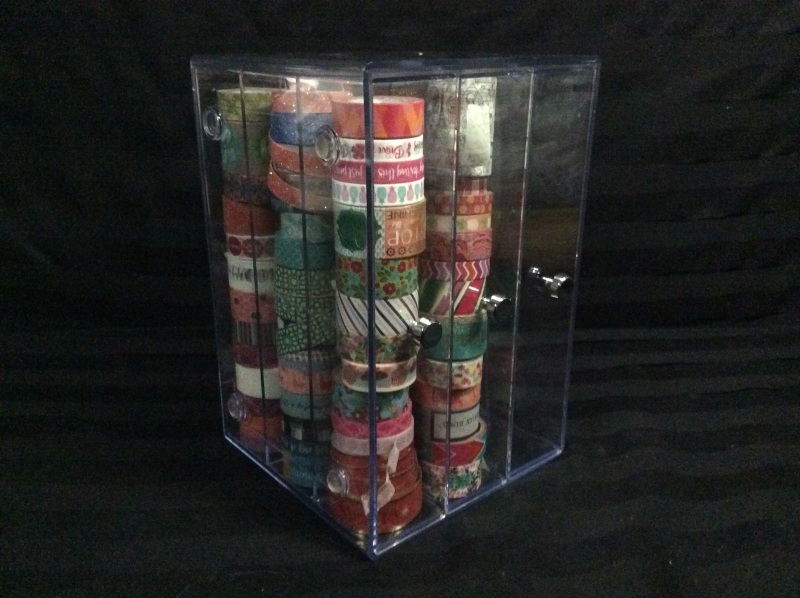 Crafting Ribbon & Acrylic Storage Box