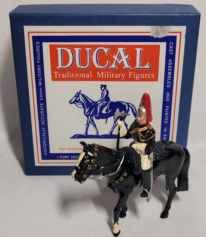 DUCAL ' Farrier , The Blues & Royals ' Toy Soldier Lead Miniatures