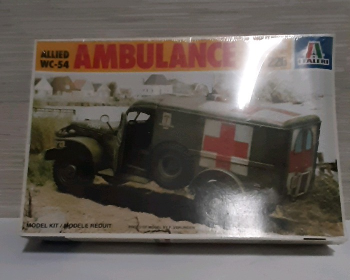 Vintage (1996) Italeri Allied Ambulance Scale 1:35 Sealed