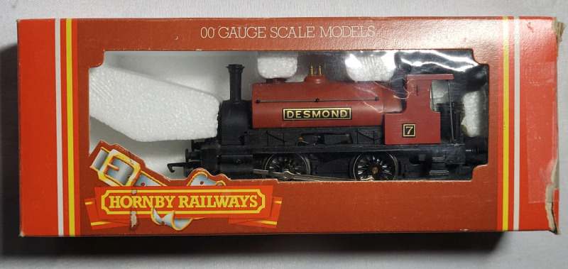 Hornsby Railways OO Gauge Saddle Tank #7 " DESMOND " Toy Train , # R.779