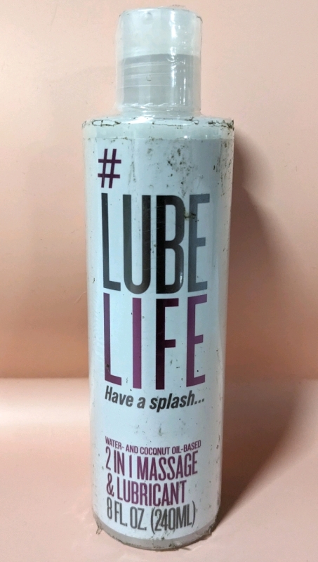 Adults Only! New #LUBE LIFE 2 in 1 Massage & Lubricant (240ml)