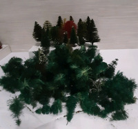 A Large Assortment of Train Design Greenery.
