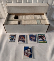 2 Lane Box of Assorted Hockey Cards.