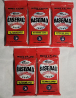 2023 Topps Heritage MLB Baseball Trading Card Wax Packs , 5 Packs - Sealed